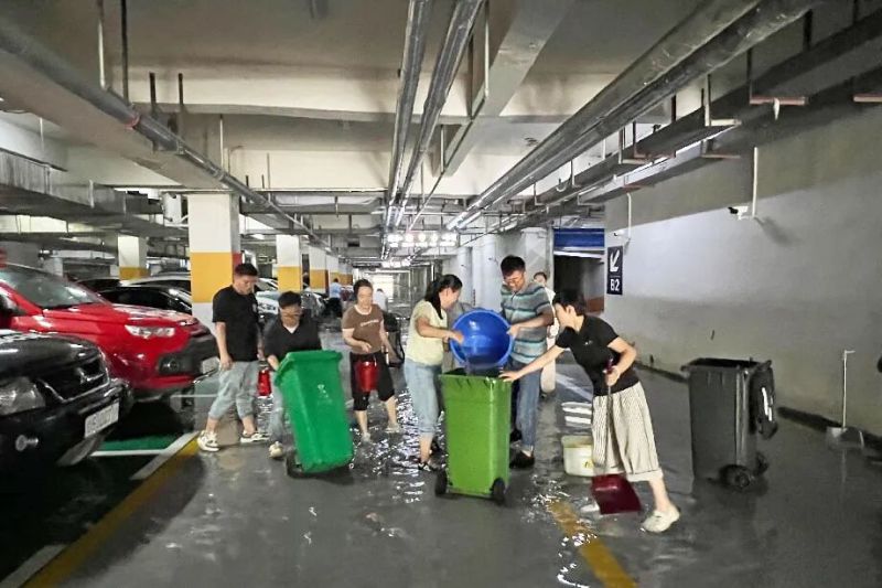 临空公司开展暴雨天气隐患排查与应急防汛处置
