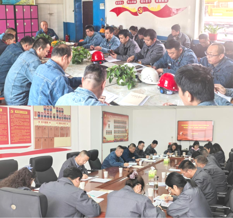 工投公司所属各党支部开展主题党日活动