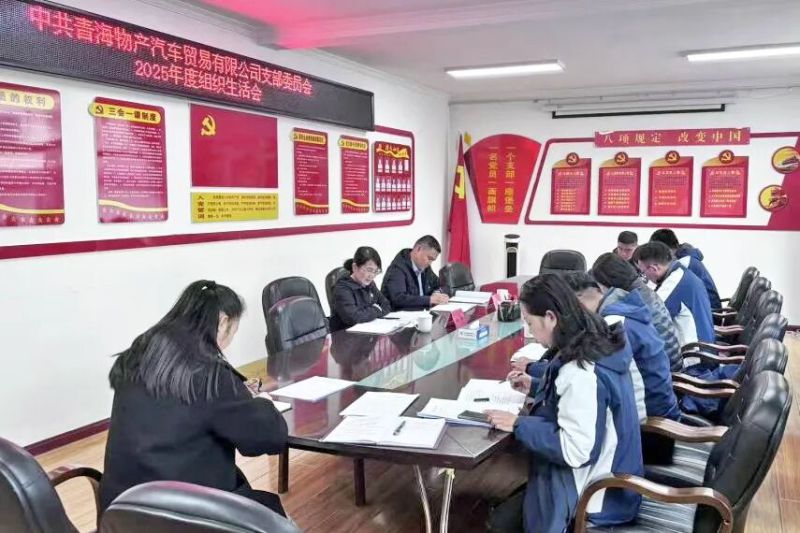 汽贸公司党支部召开2025年度组织生活会