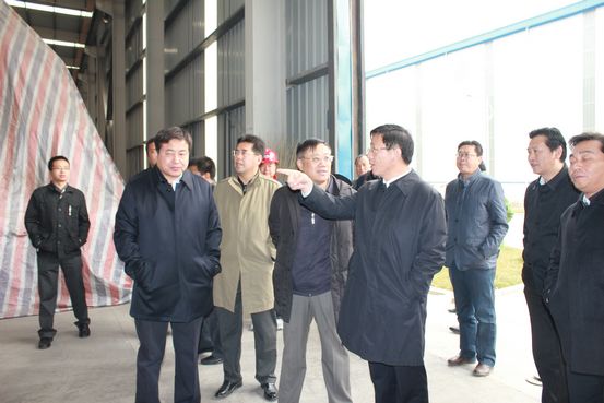 西宁市市长王予波实地考察青海物产北川工业物流园